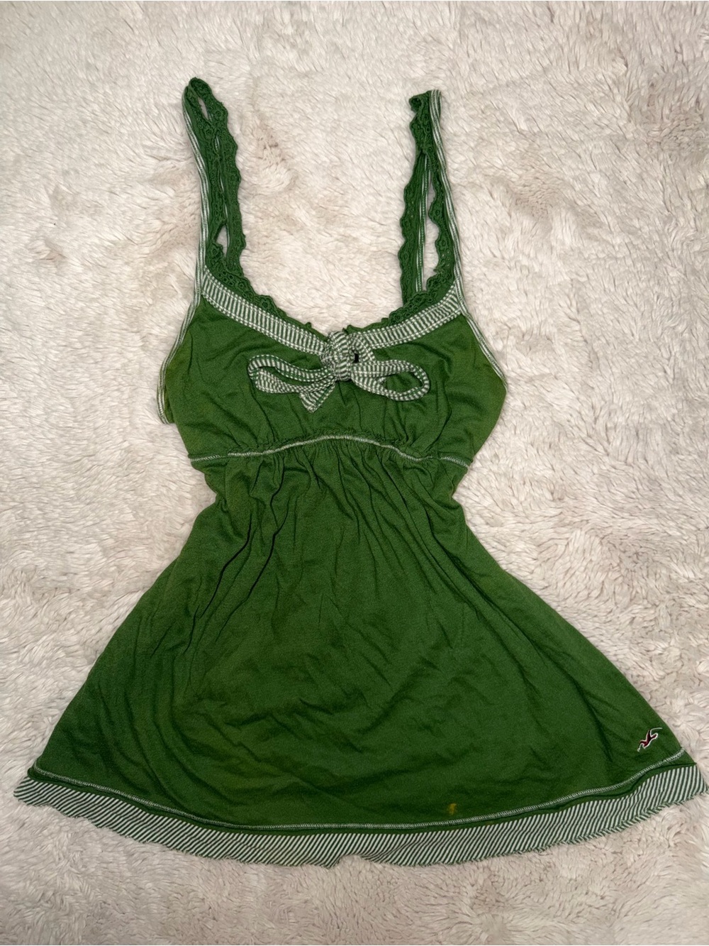 Vintage Y2K hollister babydoll cami tank top